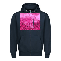 Navy pink glitter Zipper Hoodie - JahusDesignShop