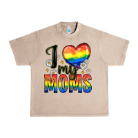French Oak i love my moms Urban Heavy Tee - Zillion Design Studio