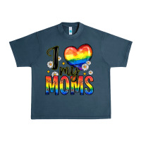 Midnight Navy i love my moms Urban Heavy Tee - Zillion Design Studio