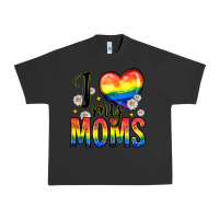 Pigment Black i love my moms Urban Heavy Tee - Zillion Design Studio