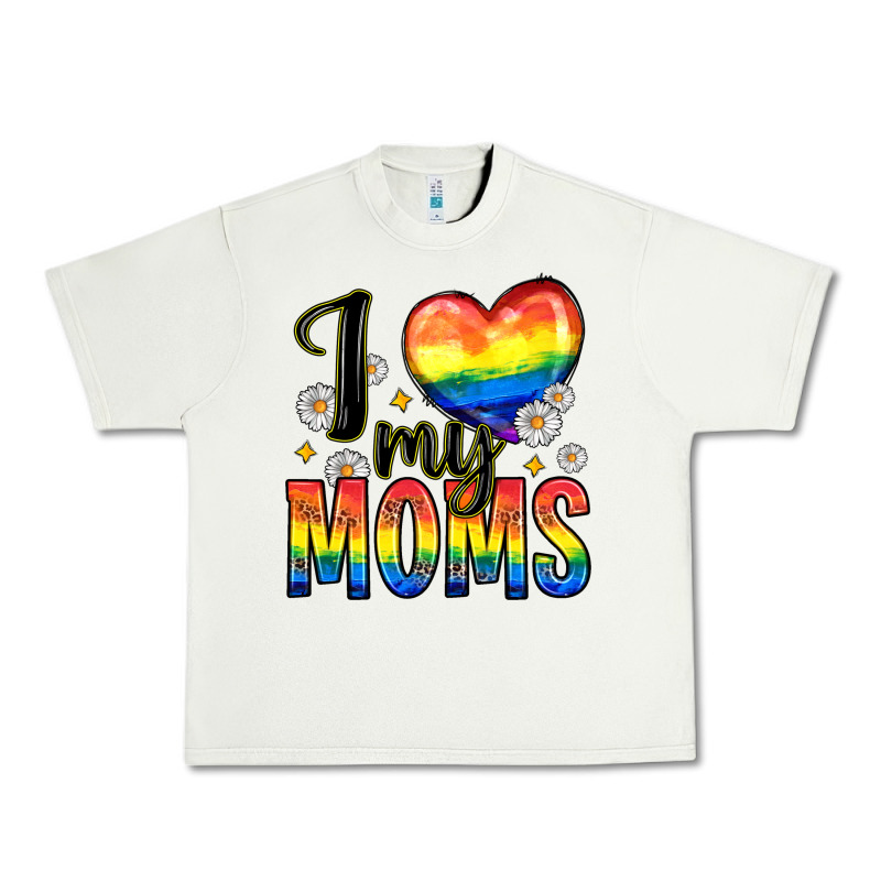 I Love My Moms Urban Heavy Tee by Zillion Design Studio | Teevron
