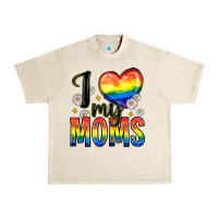 Sandshell i love my moms Urban Heavy Tee - Zillion Design Studio