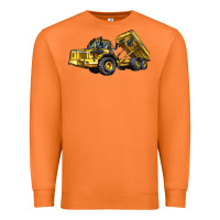 Carrot Articulated Hauler Premium Sweatshirt - LillyAllenDesigns