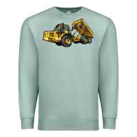 Seafoam Articulated Hauler Premium Sweatshirt - LillyAllenDesigns