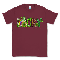 Burgundy Love horseshoe St. Patrick's Day Classic Tee - Neo Western