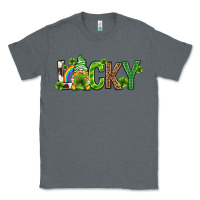 Charcoal Heather Love horseshoe St. Patrick's Day Classic Tee - Neo Western