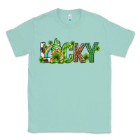 Seafoam Love horseshoe St. Patrick's Day Classic Tee - Neo Western