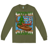 Army Green lake squad air freshener Long Sleeve Tee - HRA Design Shop