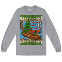 Heather Grey lake squad air freshener Long Sleeve Tee - HRA Design Shop