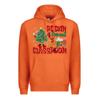 Carrot rockin around the clasroom teacher Premium Hoodie - MaliasSmallBusiness