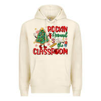 Tofu rockin around the clasroom teacher Premium Hoodie - MaliasSmallBusiness