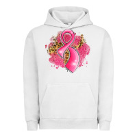 Pigment Lunar Rock breast cancer awareness ribbon with glitter pink l Urban Hoodie - LillyAllenDesigns