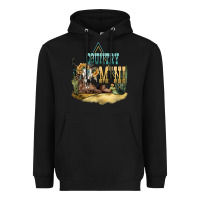 Black country mini Heavyweight Hoodie - NancyCooperArtShop
