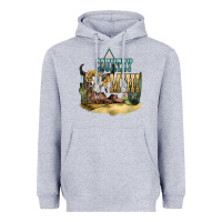 Heather Grey country mini Heavyweight Hoodie - NancyCooperArtShop