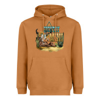 Meerkat country mini Heavyweight Hoodie - NancyCooperArtShop