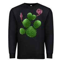 Black heart cactus Premium Sweatshirt - Jasminsmagicworld