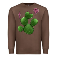 Chestnut heart cactus Premium Sweatshirt - Jasminsmagicworld