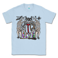 Dusty Blue bad witch club Classic Tee - CowhideDigitalArt