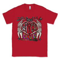 Red bad witch club Classic Tee - CowhideDigitalArt