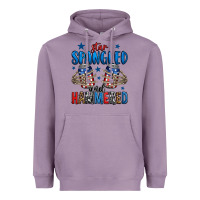Lavender star spangled and hammered skeleton hand Heavyweight Hoodie - Jasminsmagicworld