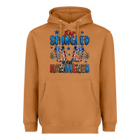 Meerkat star spangled and hammered skeleton hand Heavyweight Hoodie - Jasminsmagicworld