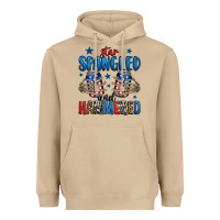 Mushroom star spangled and hammered skeleton hand Heavyweight Hoodie - Jasminsmagicworld