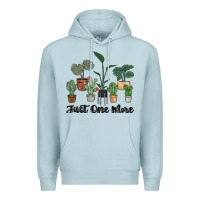 Blue Mist just one more plant Premium Hoodie - MaliasSmallBusiness