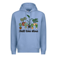 Colony Blue just one more plant Premium Hoodie - MaliasSmallBusiness