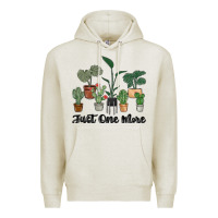 Oatmeal Heather just one more plant Premium Hoodie - MaliasSmallBusiness