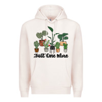 Pale Pink just one more plant Premium Hoodie - MaliasSmallBusiness