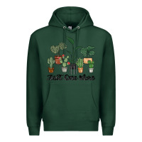 Sports Green just one more plant Premium Hoodie - MaliasSmallBusiness