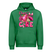 Emerald cheer for the cure breast cancer Urban Hoodie - LillyAllenDesigns