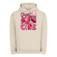 Pigment French Oak cheer for the cure breast cancer Urban Hoodie - LillyAllenDesigns