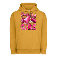 Pigment Peanut Butter cheer for the cure breast cancer Urban Hoodie - LillyAllenDesigns