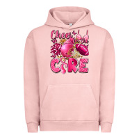 Pigment Salmon cheer for the cure breast cancer Urban Hoodie - LillyAllenDesigns