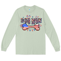 Matcha 4th of July Dog Mom Long Sleeve Tee - CowGirlArtShop
