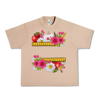 Burro floral teacher Urban Heavy Tee - texasbilliewilder