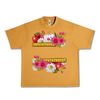 Peanut Butter floral teacher Urban Heavy Tee - texasbilliewilder