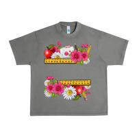 Tornado floral teacher Urban Heavy Tee - texasbilliewilder