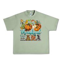Oil Green thankful mama Urban Heavy Tee - BarkalooDesign