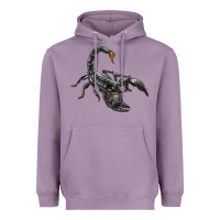Lavender scorpion Heavyweight Hoodie - LillyAllenDesigns
