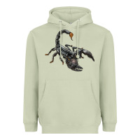 Matcha scorpion Heavyweight Hoodie - LillyAllenDesigns