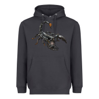 Smoke scorpion Heavyweight Hoodie - LillyAllenDesigns