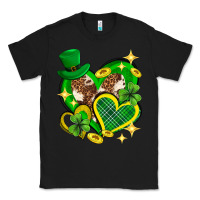 Black St. Patrick's Day lucky heart Classic Tee - Neo Western