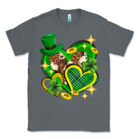 Charcoal Heather St. Patrick's Day lucky heart Classic Tee - Neo Western
