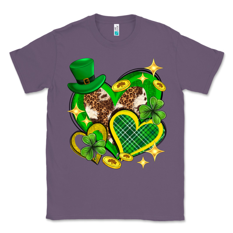 St. Patrick's Day Lucky Heart Classic Tee by Neo Western | Teevron
