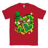 Red St. Patrick's Day lucky heart Classic Tee - Neo Western