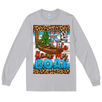 Moon Dust lake life floats my boat air freshener Long Sleeve Tee - HRA Design Shop