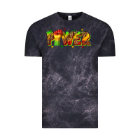 Cloud Black power juneteenth Vintage Tee - texasbilliewilder