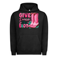 Pigment Black give cancer the boot Urban Hoodie - LillyAllenDesigns
